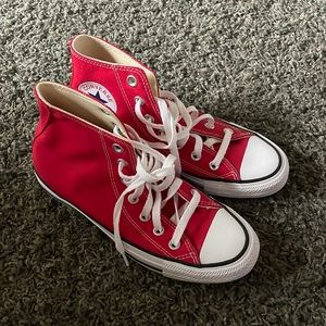 Red converse